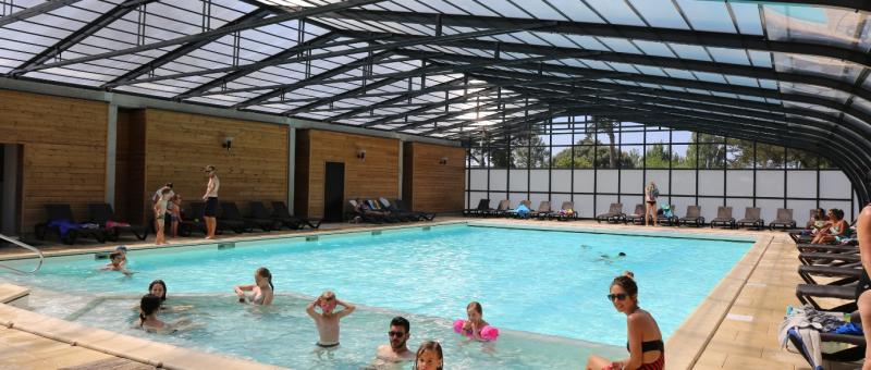 animations piscine couverte camping bel air pornichet