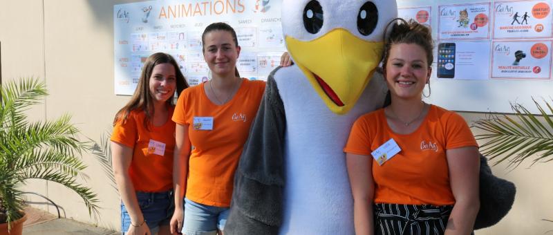 animatrices enfants camping bel air pornichet