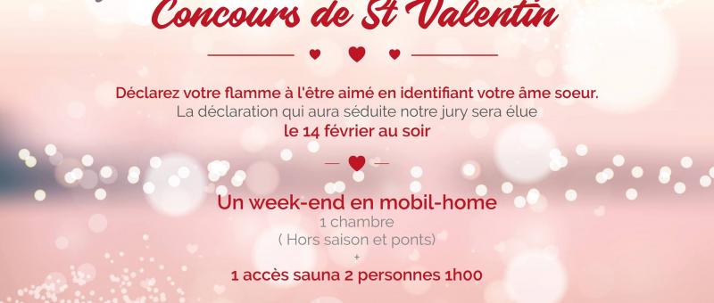 Camping Bel Air Pornichet Jeu Concours Saint Valentin
