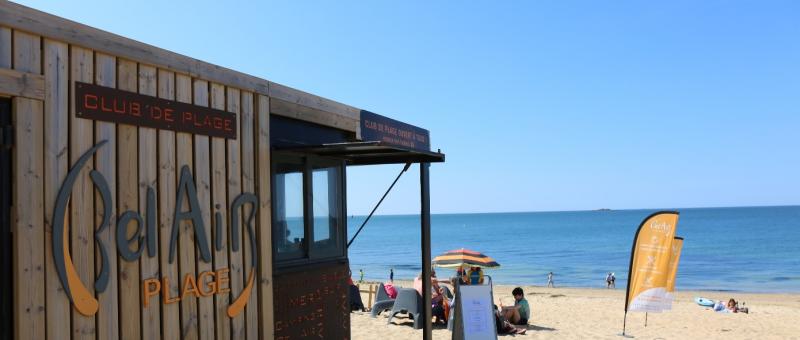 club bel air plage bonne source pornichet