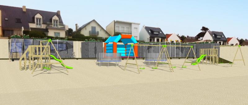 Club de plage Bel Air Pornichet 