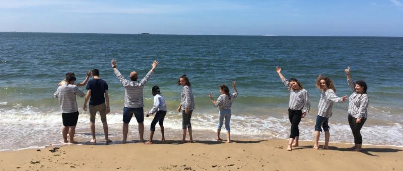 stage matelots de la vie pornichet plage bonne source