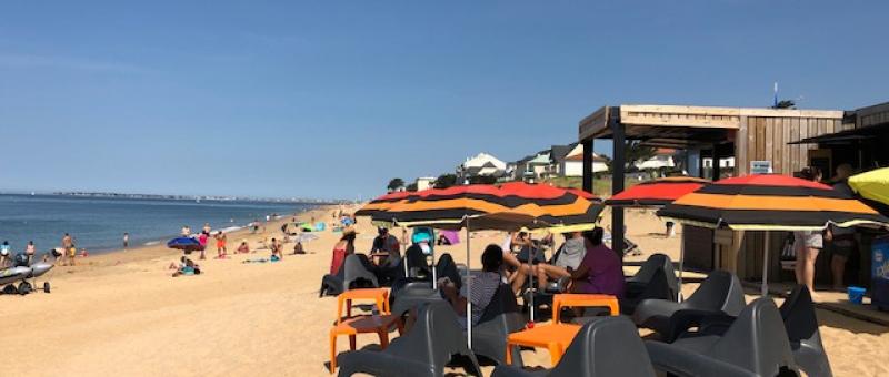 plage bonne source camping bel air pornichet