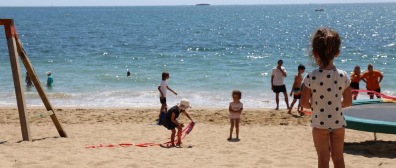 plage bonne source club bel air plage pornichet