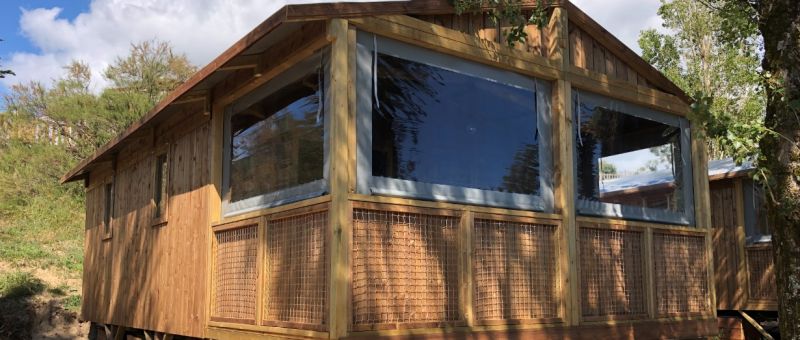 location chalet safari 2 chambres camping bel air pornichet espace cottage