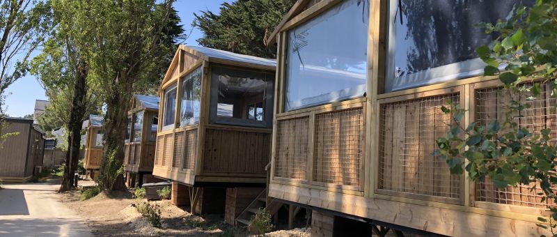 location chalet safari camping bel air pornichet espace cottage