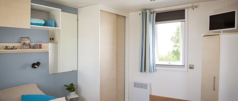 camping bel air pornichet location mobil-home 2 chambres pmr