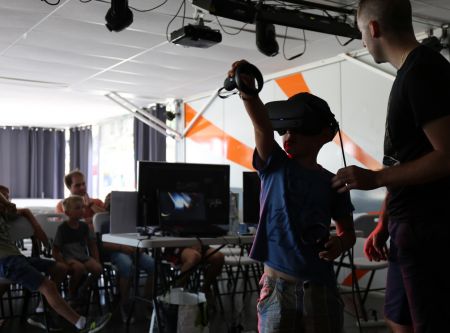 Animation realité virtuelle pour les enfants et les adolescents du camping Bel Air à Pornichet