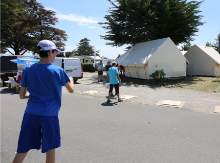 Palet au camping Bel Air à Pornichet
