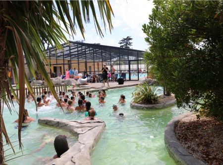 Animations au niveau de la piscine du Camping Bel Air à Pornichet