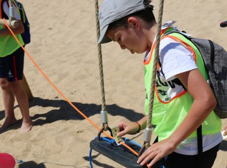 Animations pour les enfants au Club de Plage Camping Bel Air à Pornichet