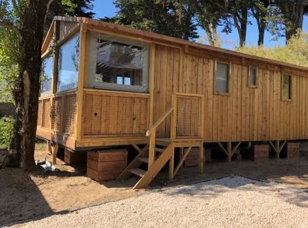 Chalet safari du camping Bel Air à Pornichet 