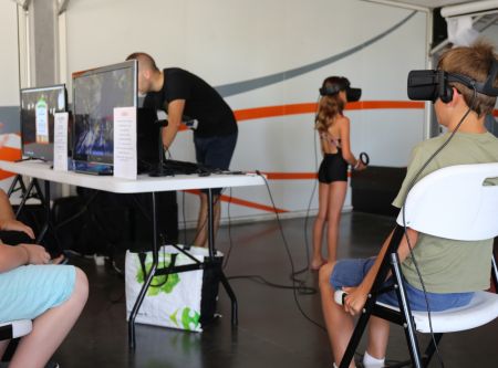 Animation realité virtuelle pour les enfants et les adolescents du camping Bel Air à Pornichet