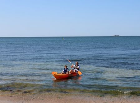 Location de kayak au club de plage du camping Bel Air de Pornichet