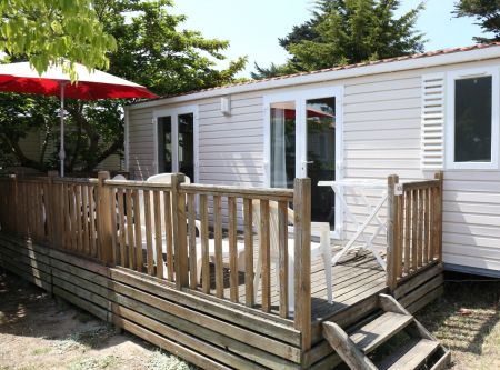 Mobile home confort du camping Bel Air de Pornichet