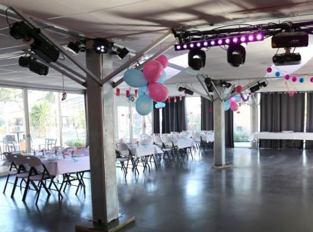 Anniversaire à la salle d'animation du camping Bel Air à Pornichet