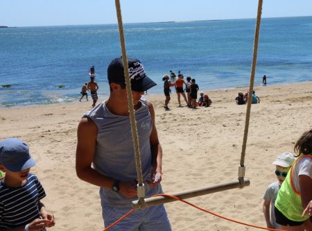 Activités pour les enfants au Club de Plage Belair à Pornichet