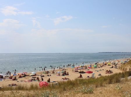 plage de bonne source camping bel air pornichet 1