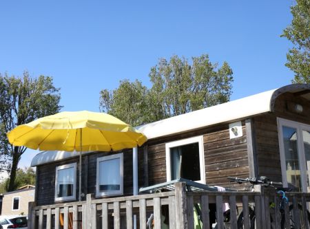 Roulotte du quartier VIP du Camping Bel Air Pornichet 