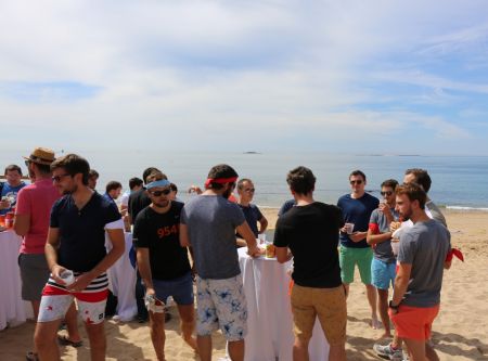 Séminaire au Club de Plage sur la plage de Bonne Source à Pornichet 