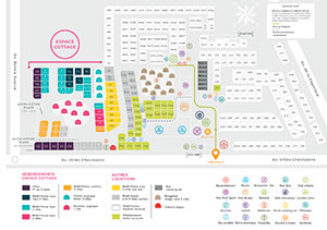 Situez votre mobil-home ou votre emplacement de camping