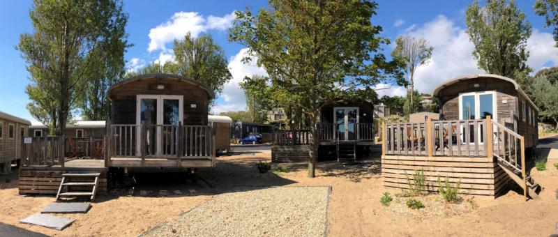 location village roulottes espace cottage camping bel air pornichet labaule