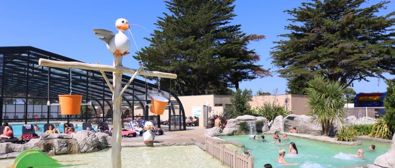 vacances piscine famille camping belair pornichet labaule
